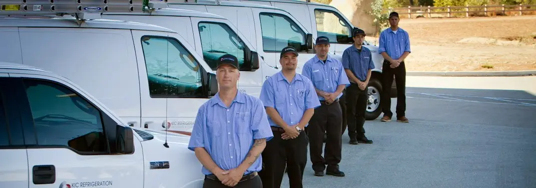 KIC Refrigeration crew ready for Mini Split Repair jobs across Thomasville
